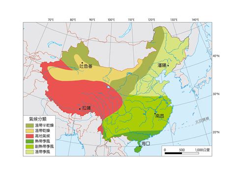 風水土 中國東北氣候